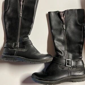 Born BOC tall black boots.